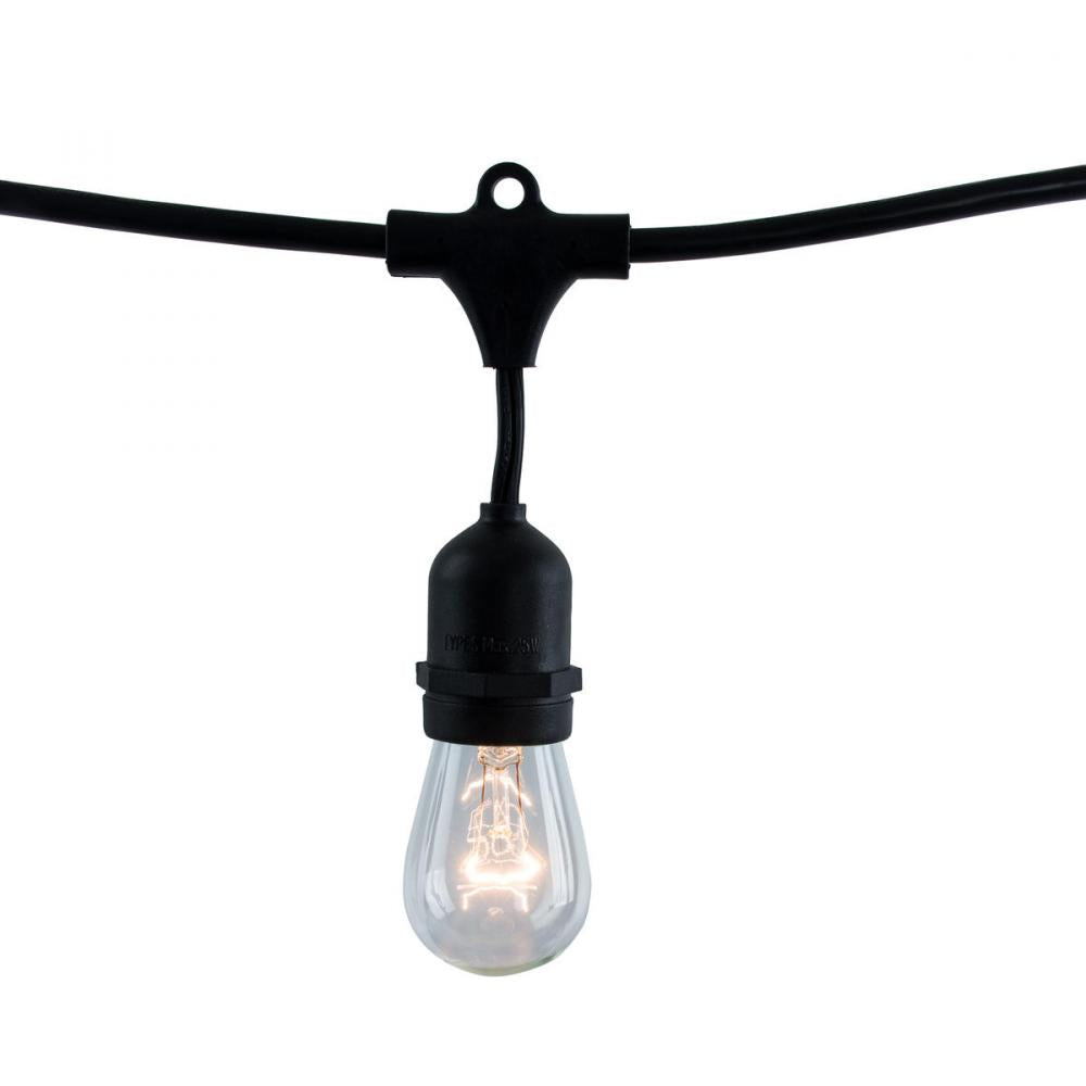 Bulbrite 810006 STRING10/E26/BLACK-S14KT