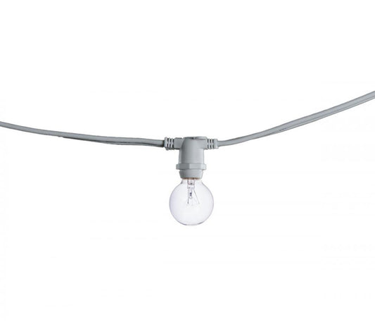 Bulbrite 810133 STRING15/E12/WHITE-G12KT