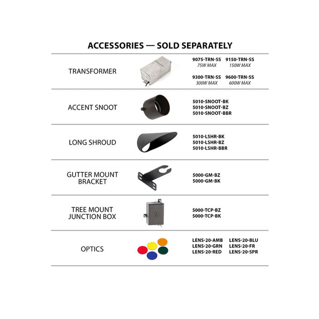 WAC 5011-27BZ • 18W LED Uplight • Adjustable Beam and Lumens, 3000K• Bronze - Uplight - All Lighting Direct