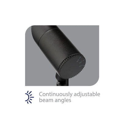 WAC 5411-27BZ • 3W InterBeam Accent Light • 2700K • 20°-60° • Bronze - Uplight - All Lighting Direct