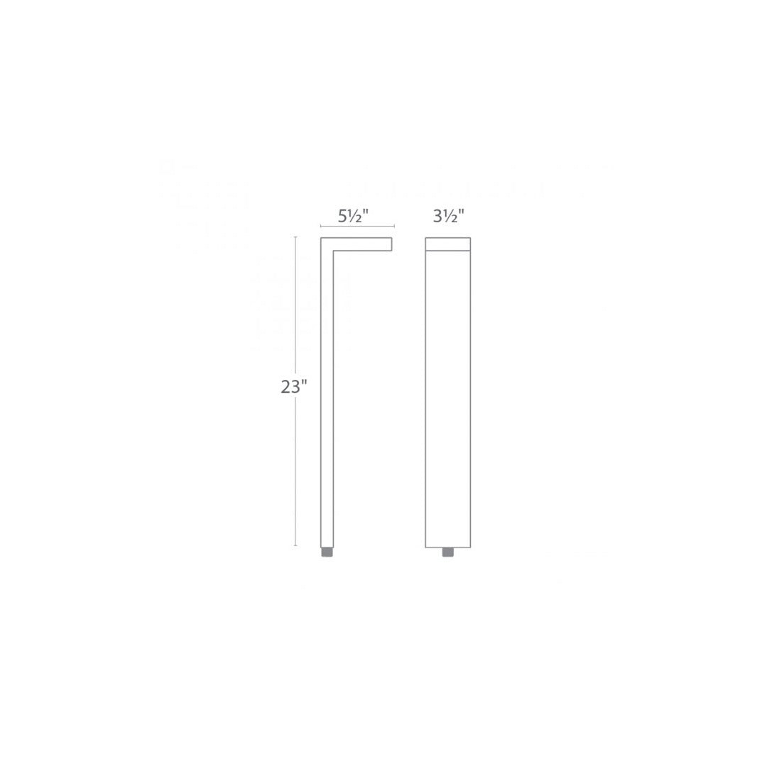 WAC Lighting Ledge LED Path Light (6081-30BZ) • 12V, 3W, 3000K, Bronze - Path Light - All Lighting Direct