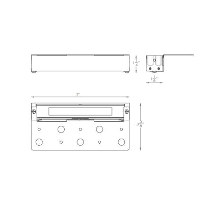 WAC 7872-CSBZ • 7" Hardscape Colorscaping LED • 15V RBGWW • Bronze - Hardscape - All Lighting Direct